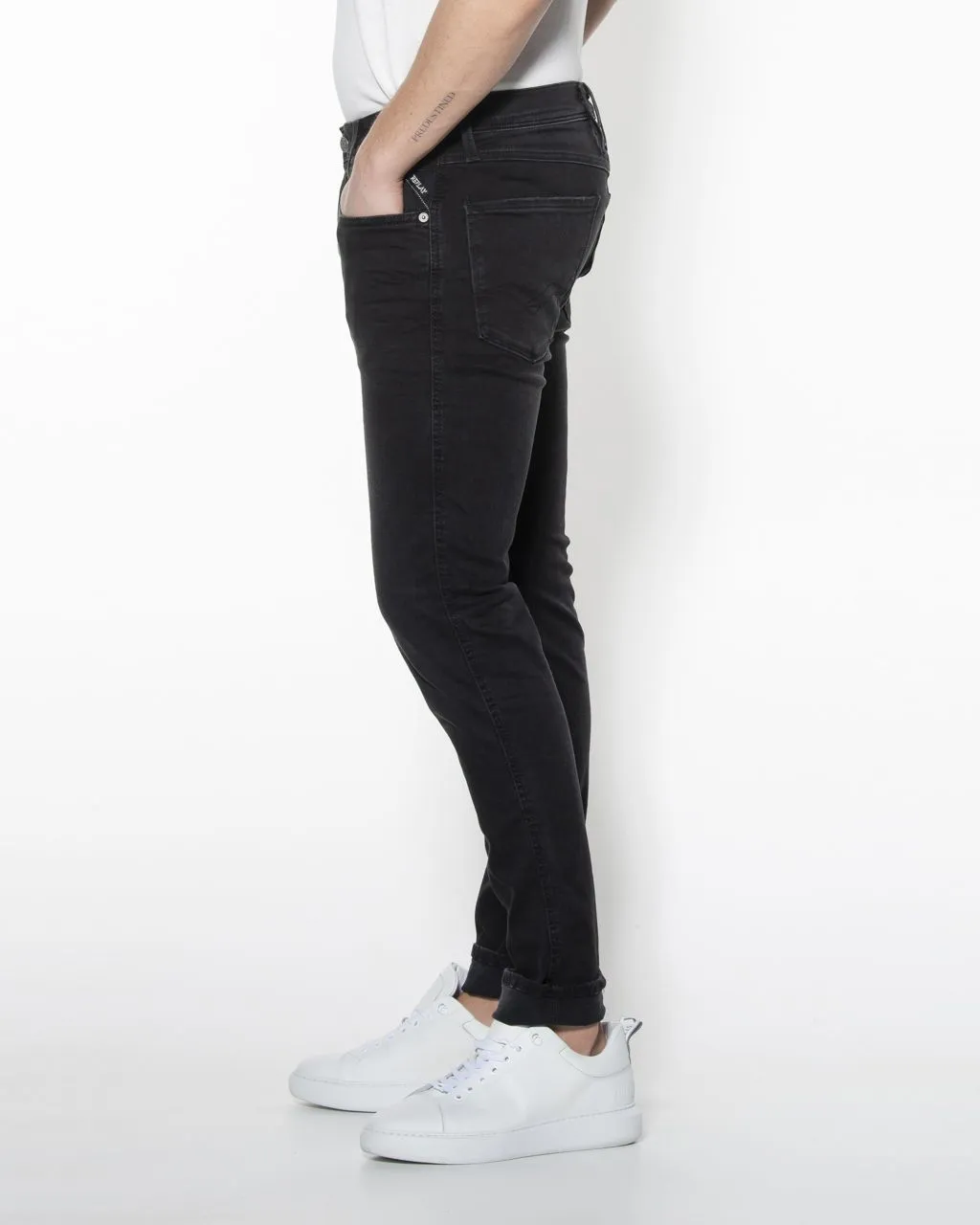 Replay Anbass Hyperflex Jeans - Afbeelding 4