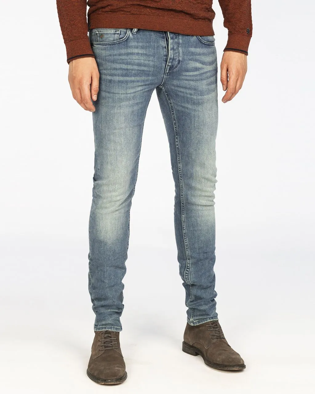 Cast Iron Riser Slim Fit Jeans