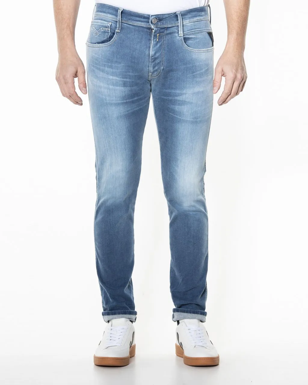 Replay Anbass Hyperflex Re-used X-lite Jeans - Afbeelding 2