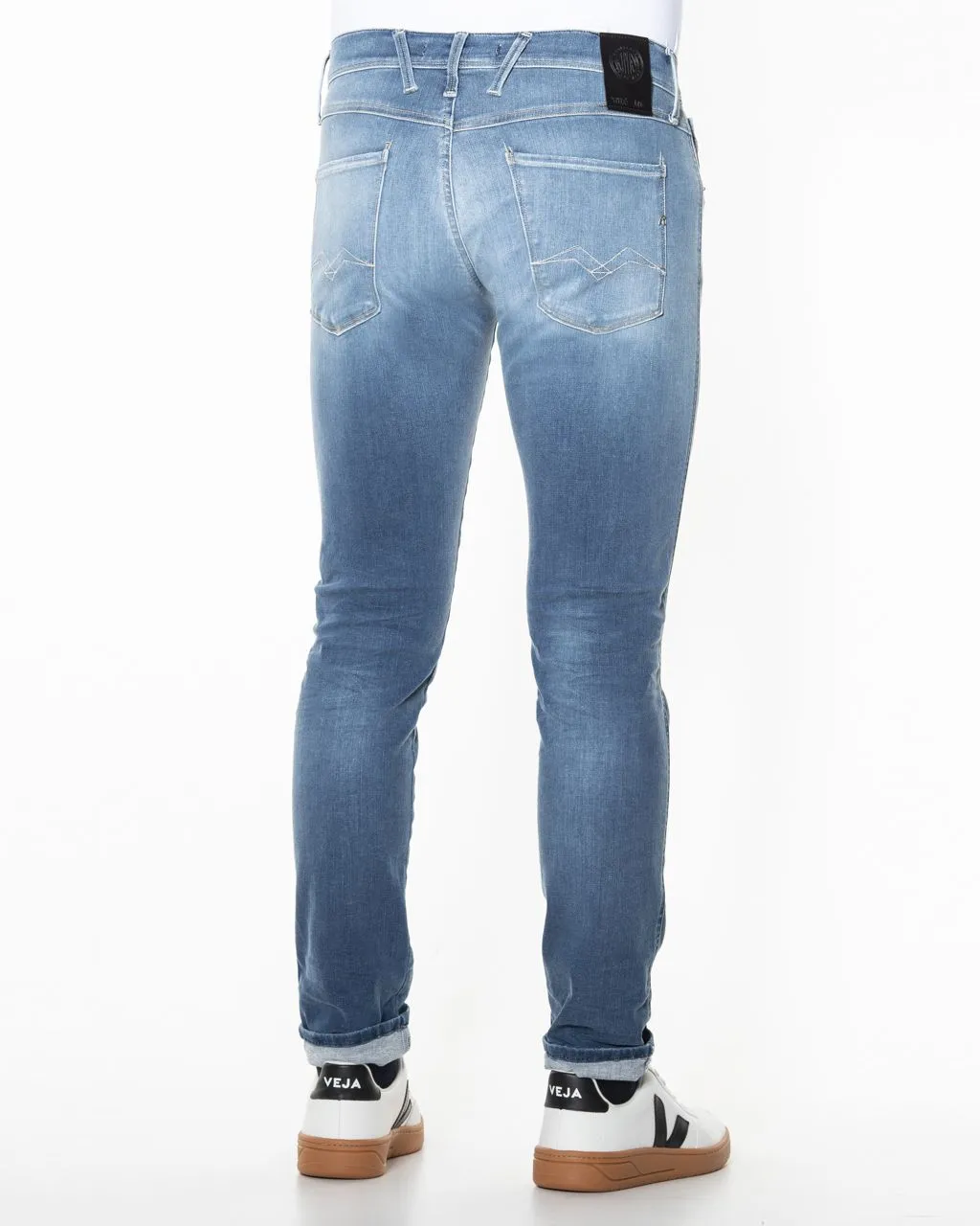 Replay Anbass Hyperflex Re-used X-lite Jeans - Afbeelding 4