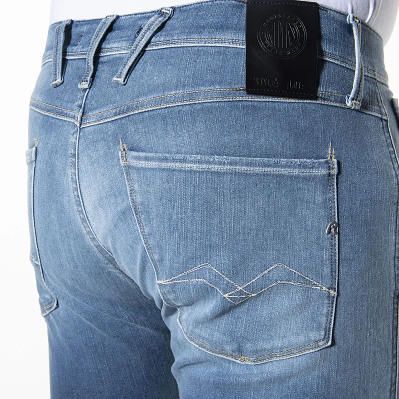 Replay Anbass Hyperflex Re-used X-lite Jeans - Afbeelding 5