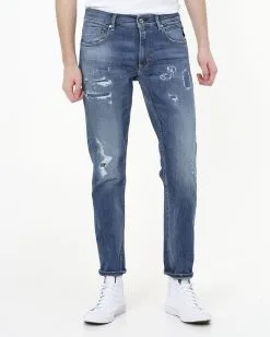 Replay Mickym Broken Edge Jeans