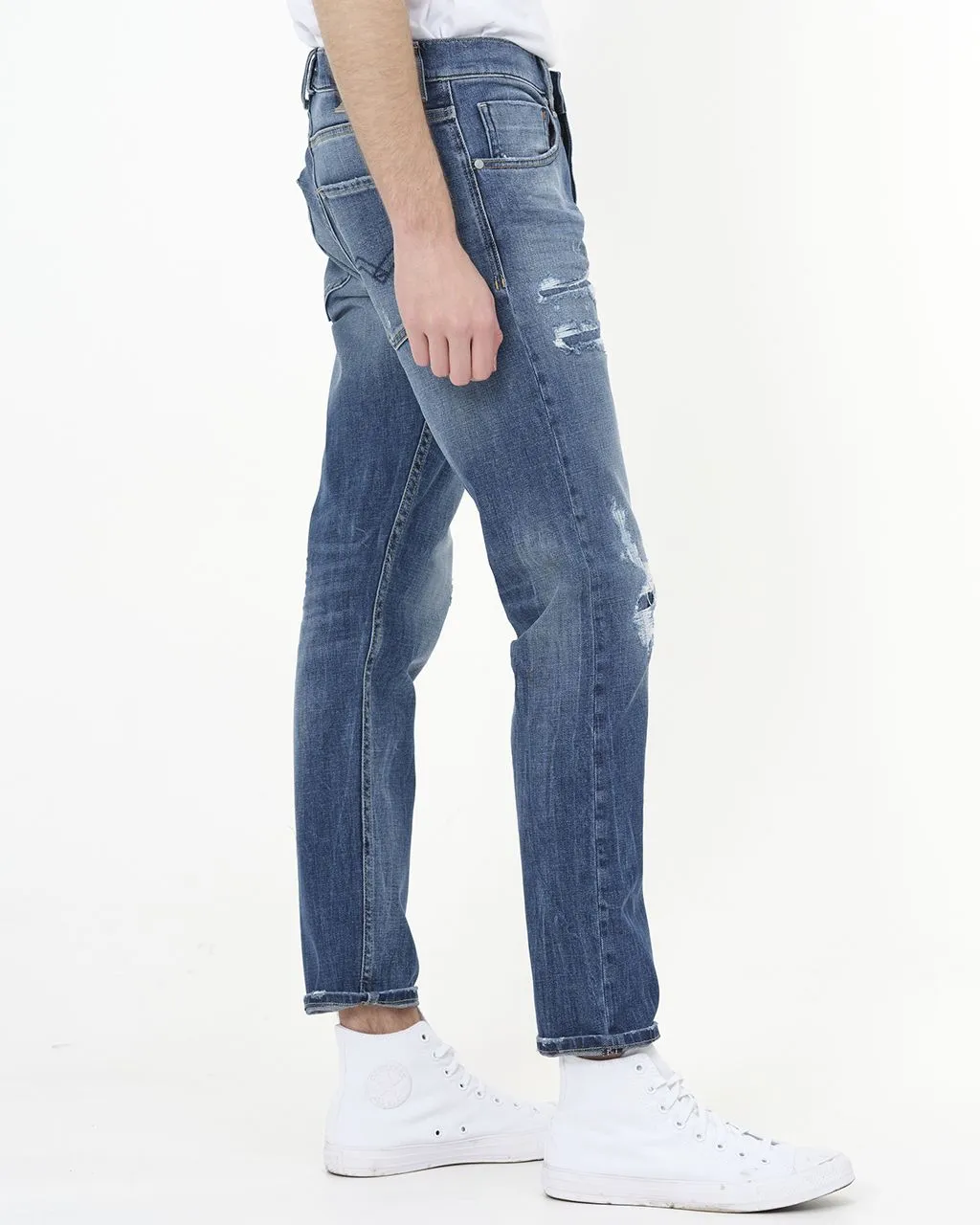 Replay Mickym Broken Edge Jeans - Afbeelding 5