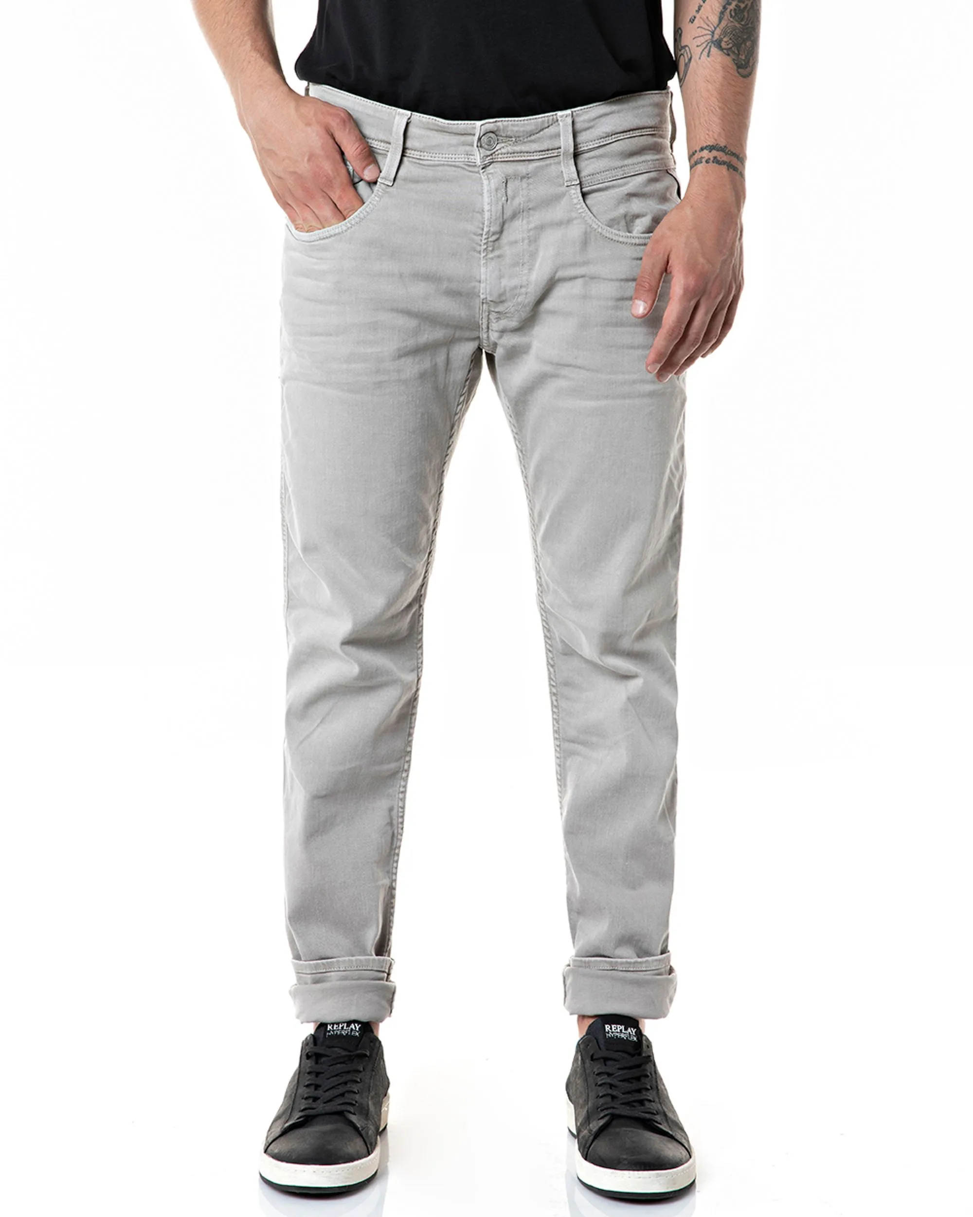 Replay Anbass Colour Stretch Bull - Afbeelding 2