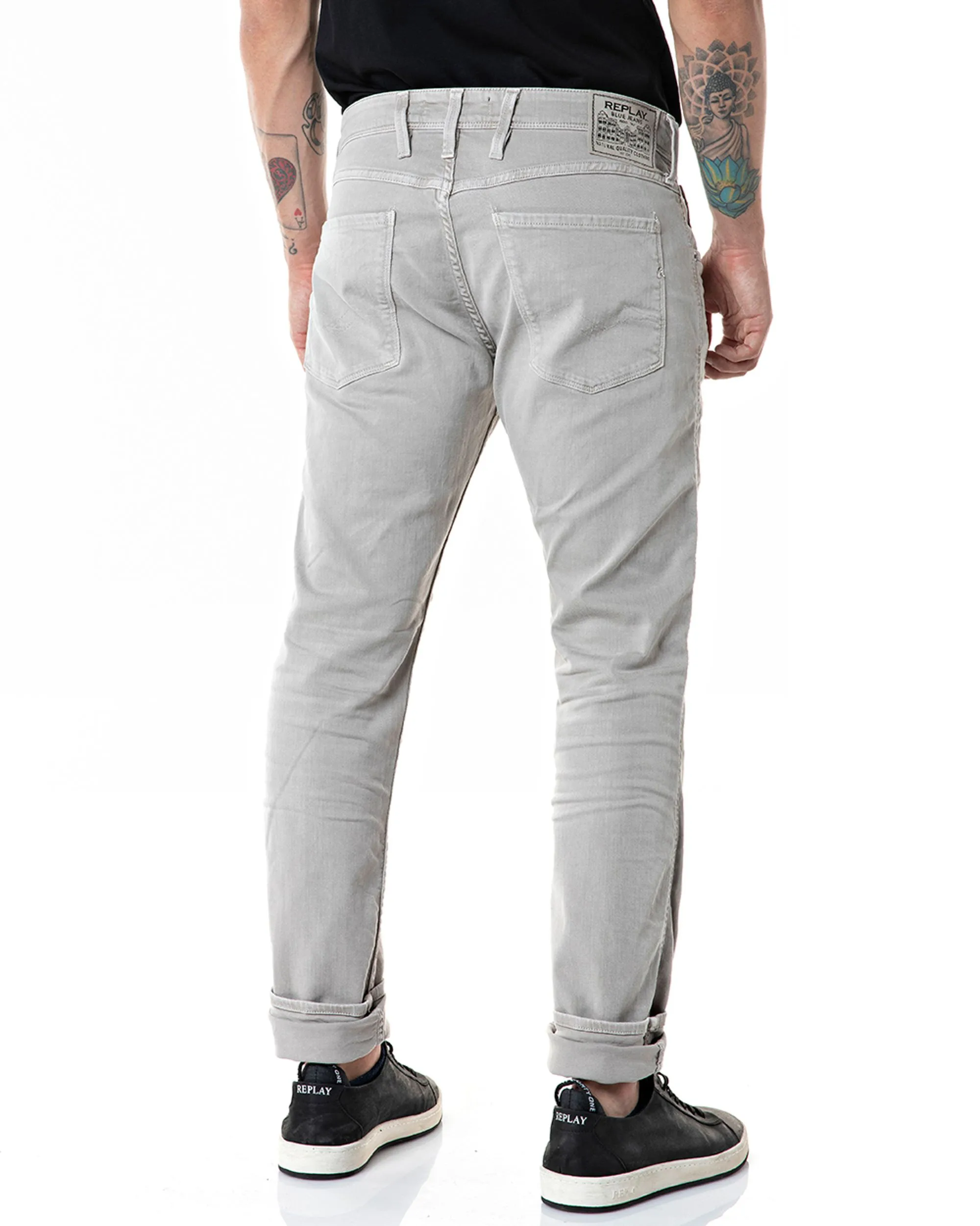 Replay Anbass Colour Stretch Bull - Afbeelding 4