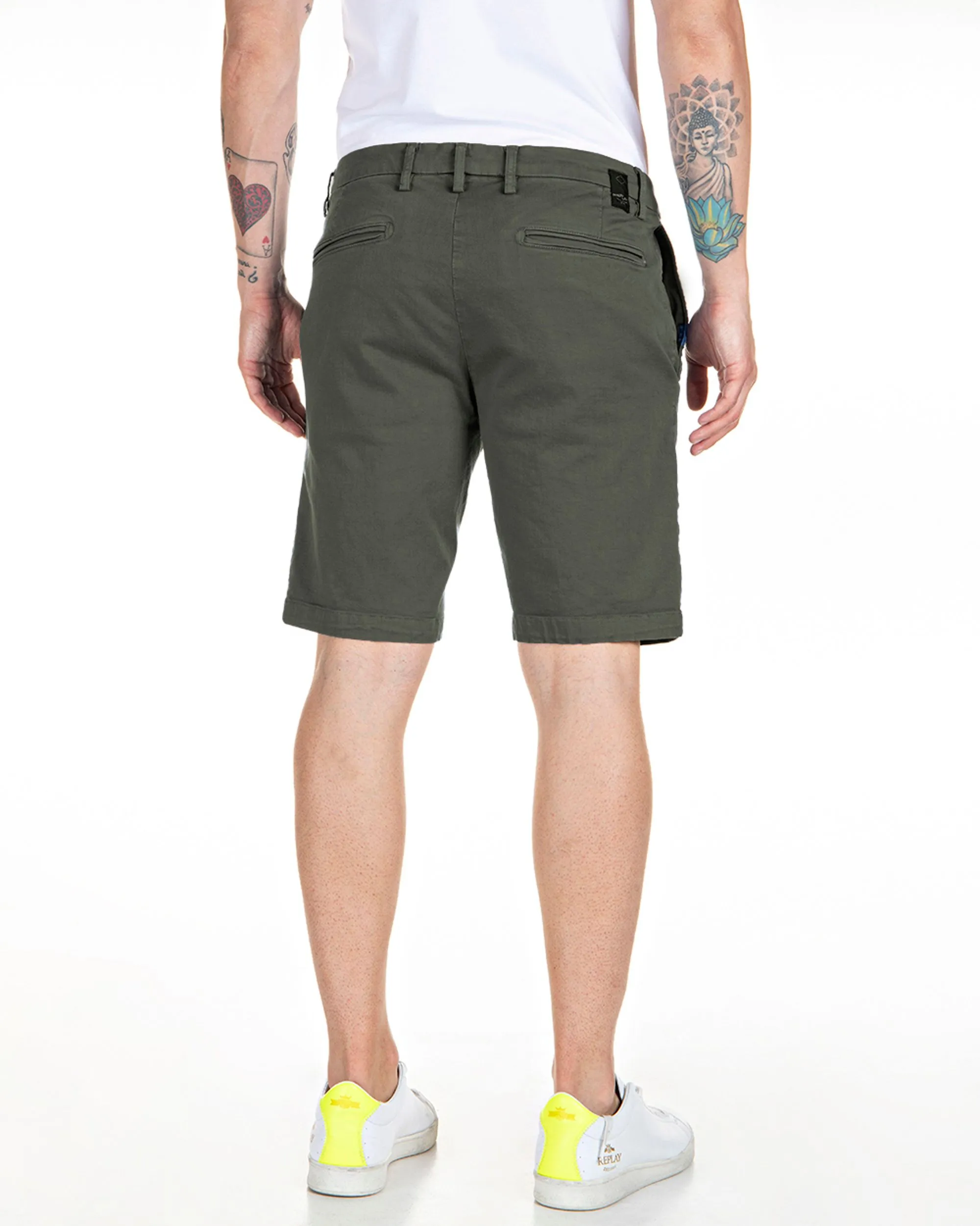 Replay Hyperflex Chino Short - Afbeelding 4