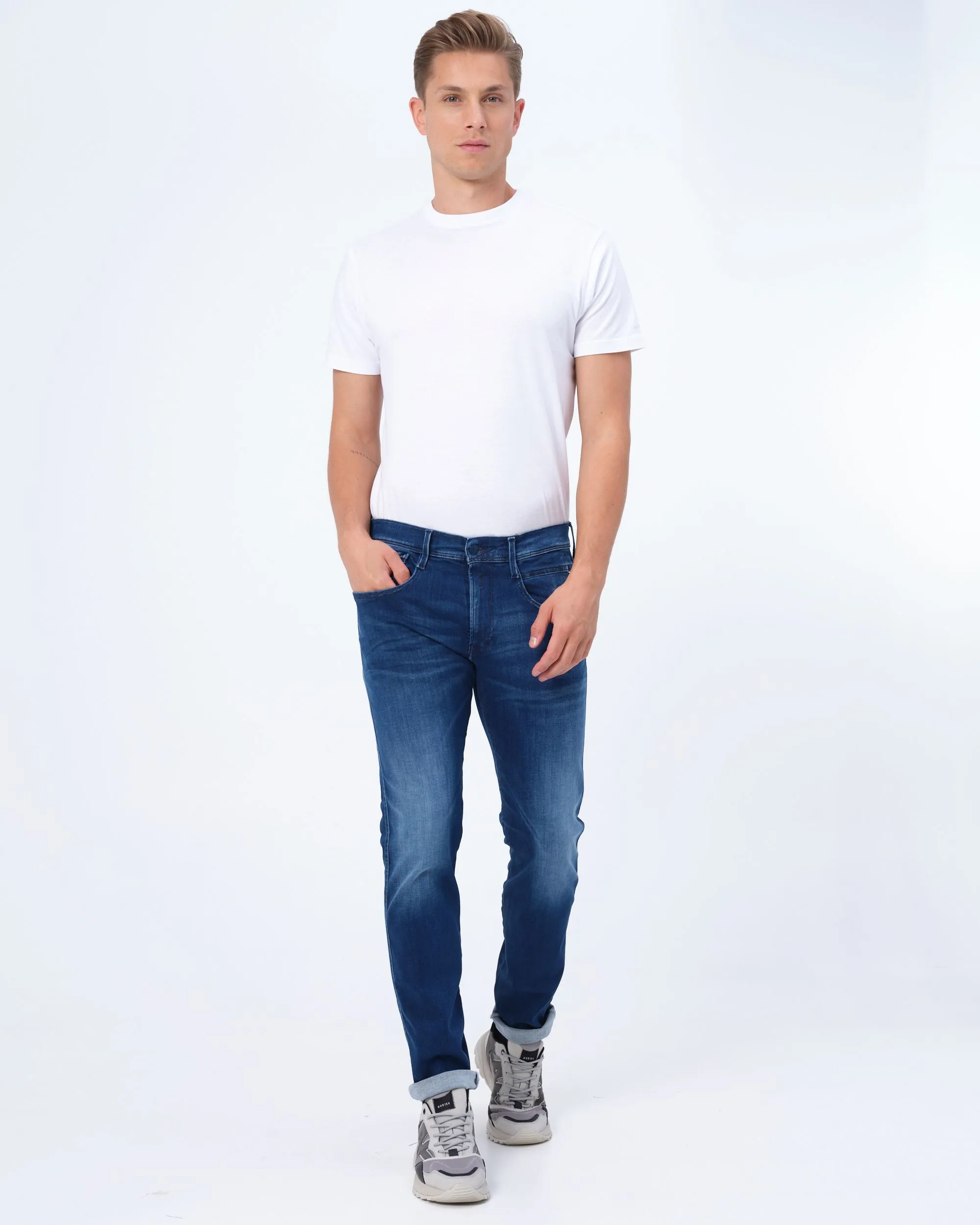 Replay Anbass Hyperflex Jeans - Afbeelding 3