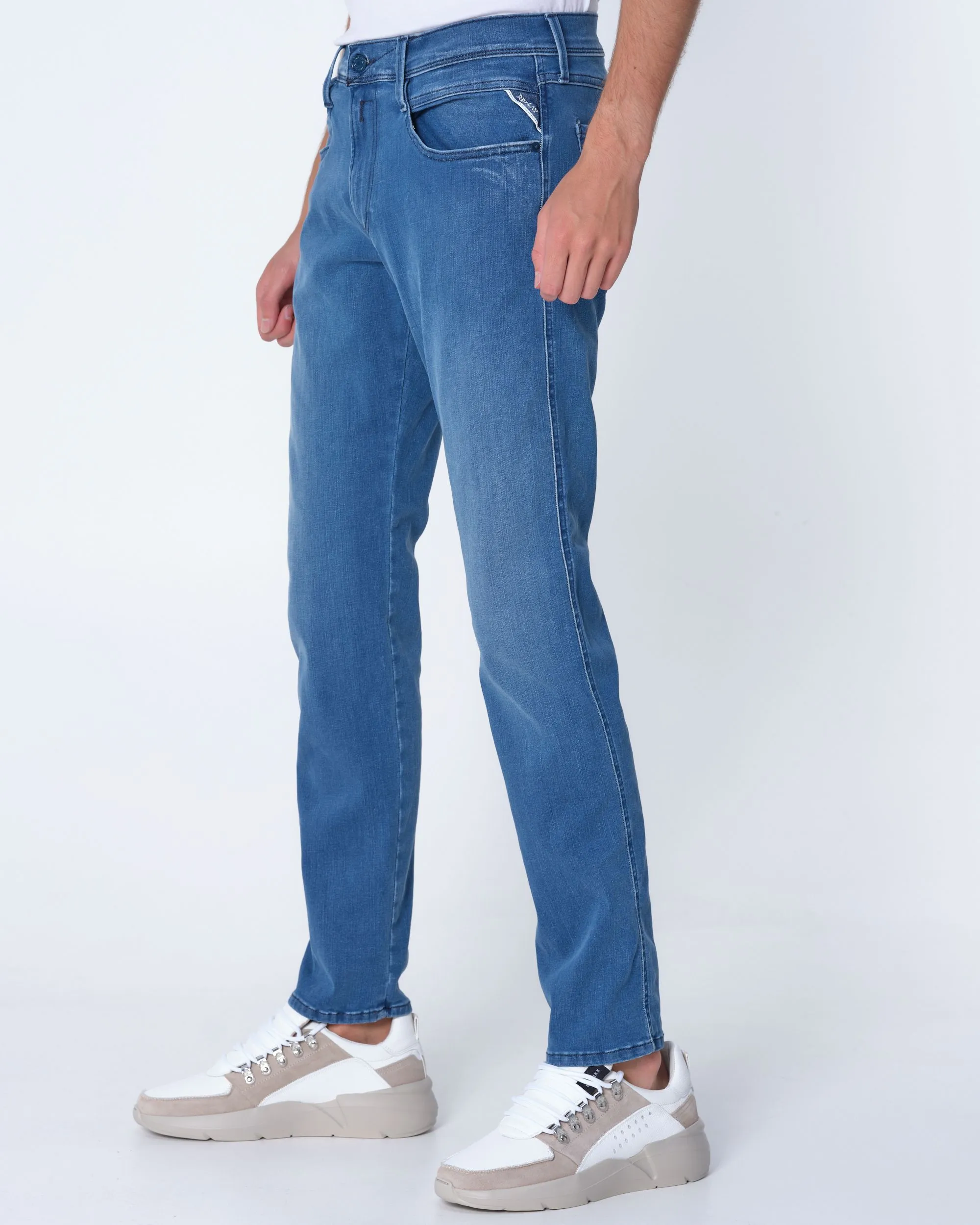Replay Anbass Hyperflex Jeans - Afbeelding 4