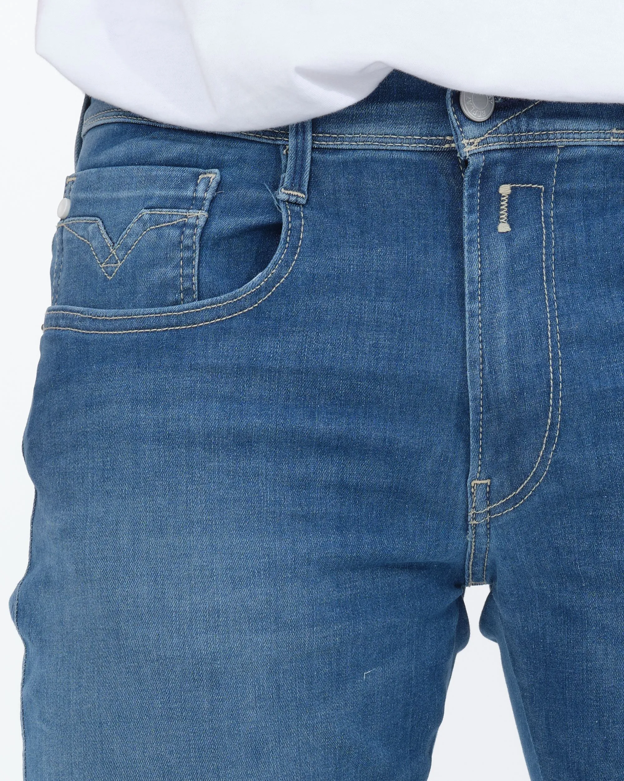 Replay Anbass Hyperflex Jeans - Afbeelding 3