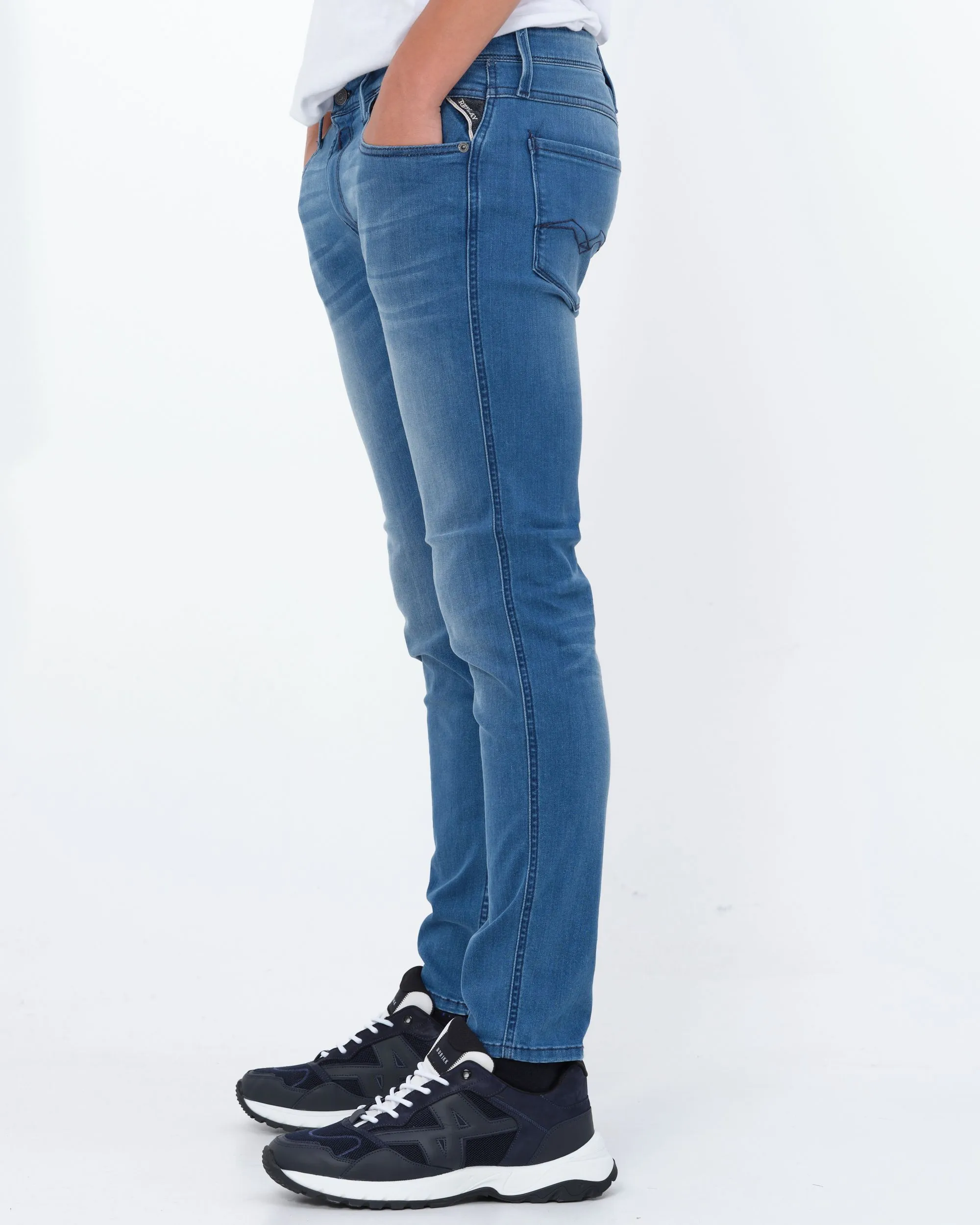 Replay Anbass Powerstretch Jeans - Afbeelding 4