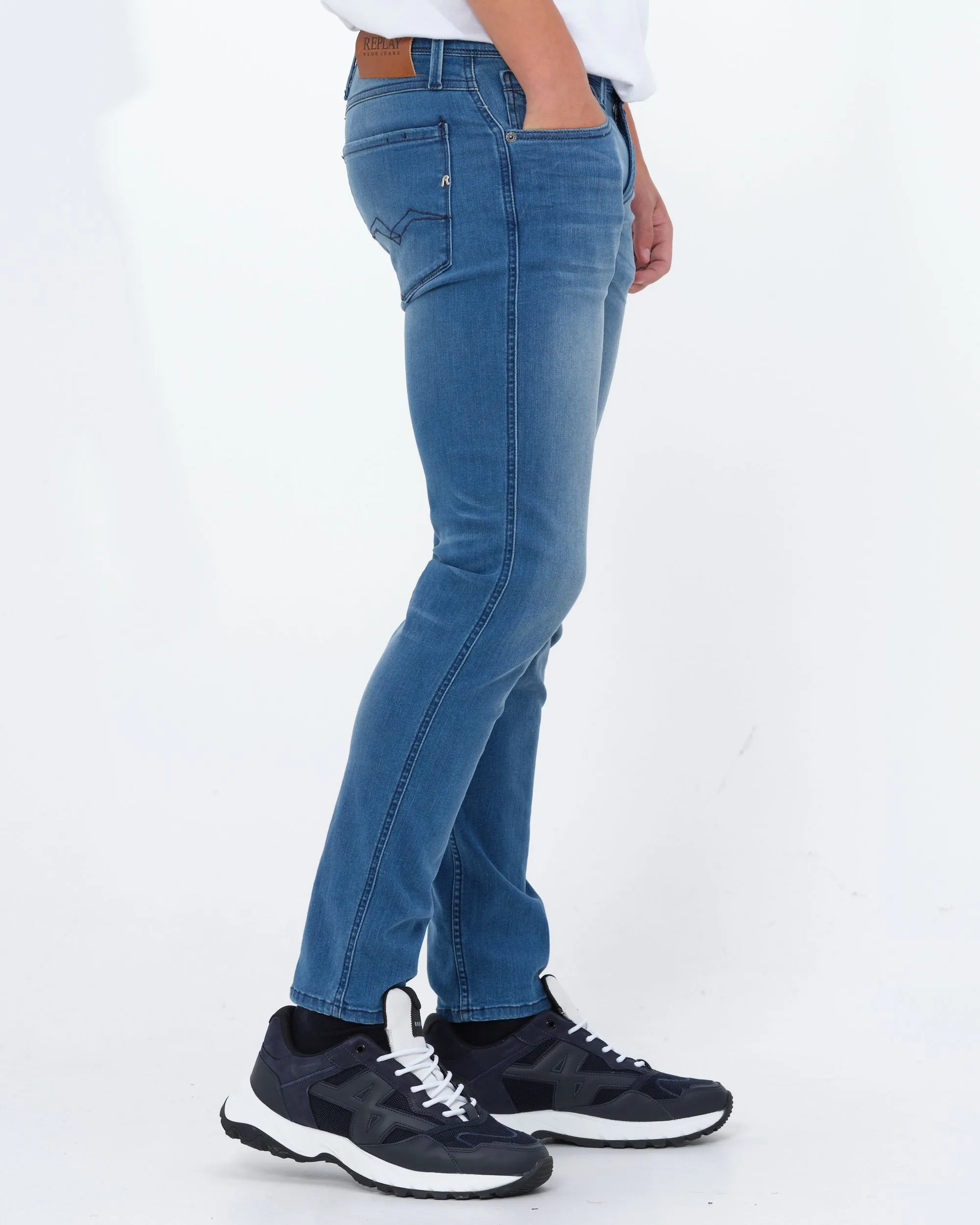 Replay Anbass Powerstretch Jeans - Afbeelding 5