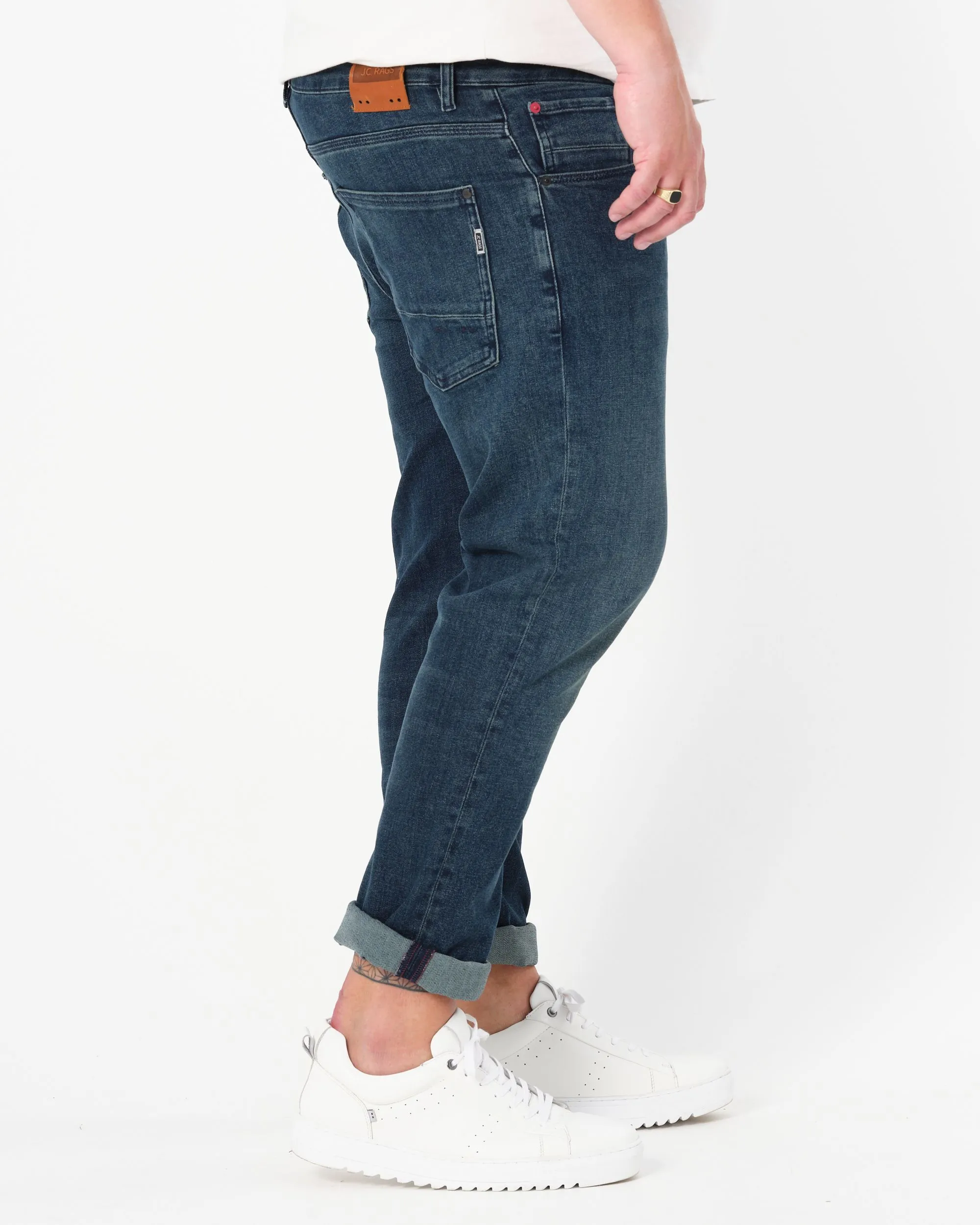 J.C.Rags J.C. Rags Joah Dark Blue Jeans - Afbeelding 3