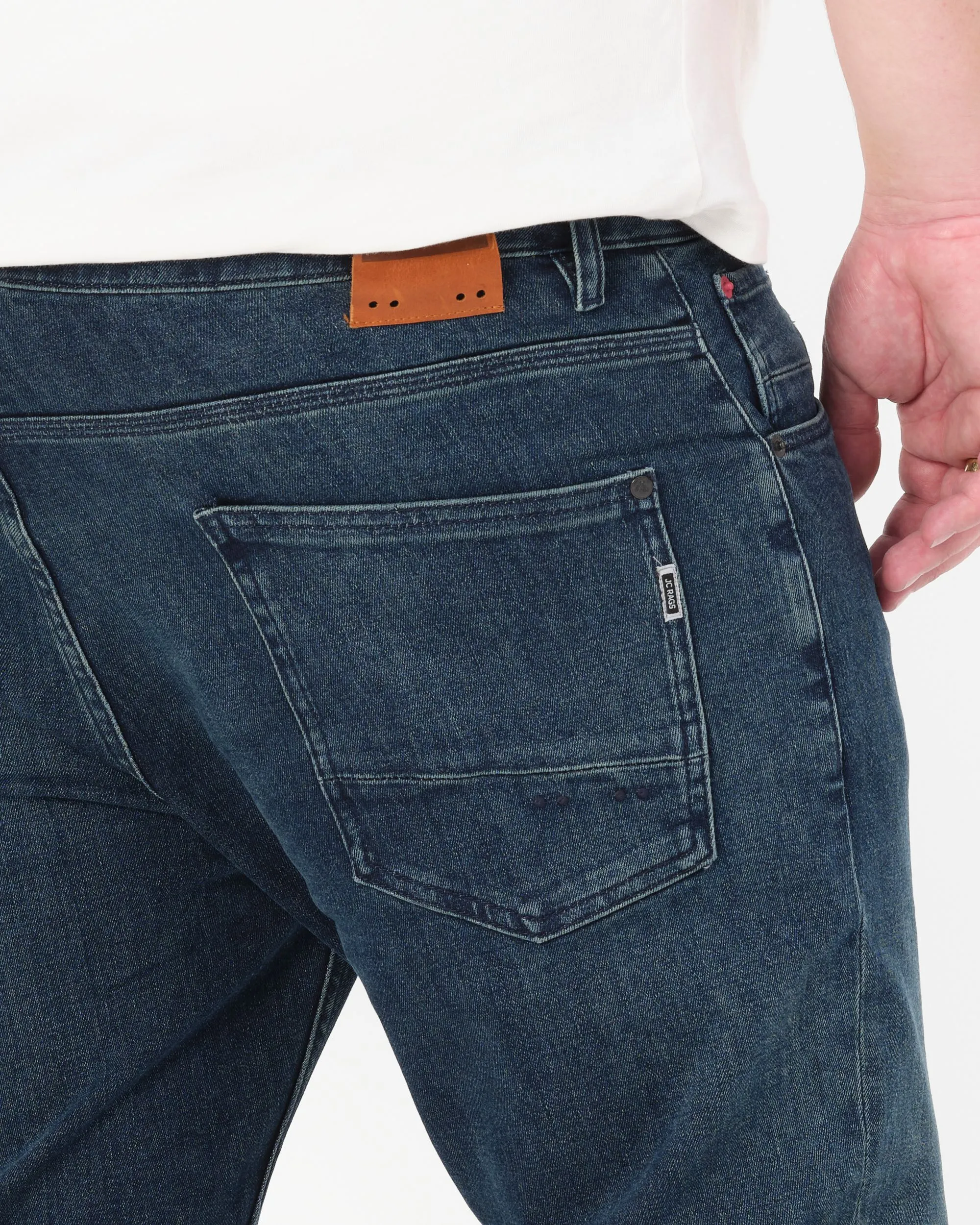 J.C.Rags J.C. Rags Joah Dark Blue Jeans - Afbeelding 4