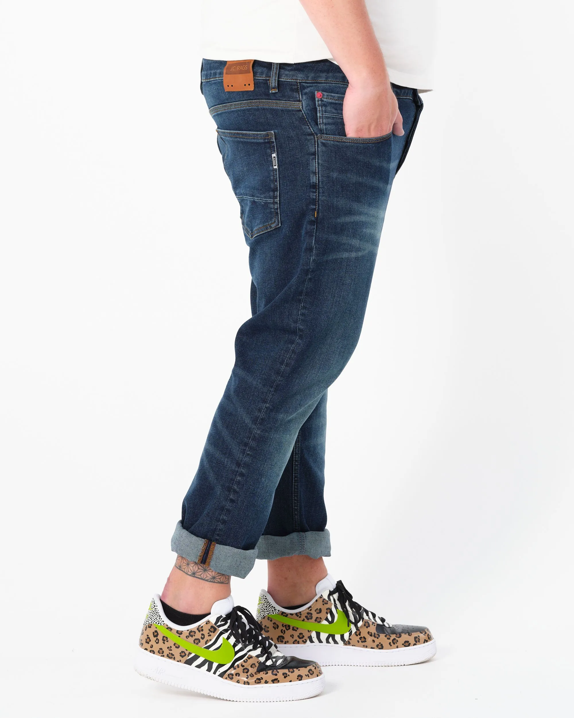 J.C.Rags J.C. Rags Joah Heavy Washed Jeans - Afbeelding 3