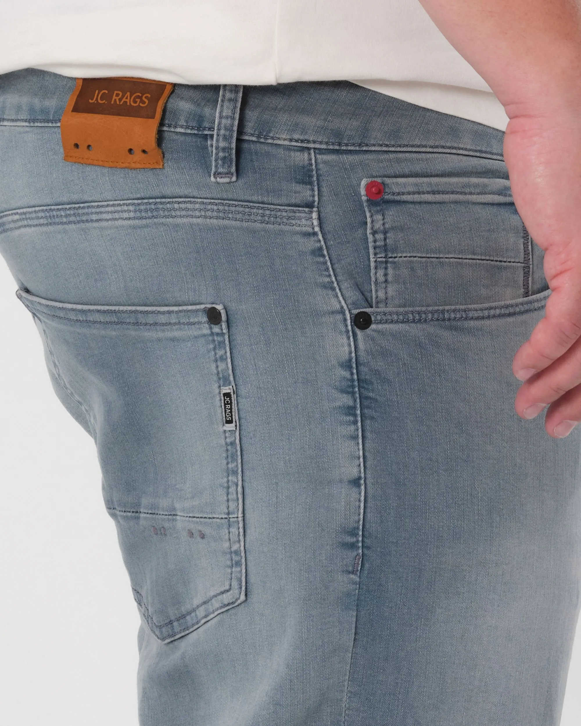 J.C.Rags J.C. Rags Joah Blue Grey Jeans - Afbeelding 4