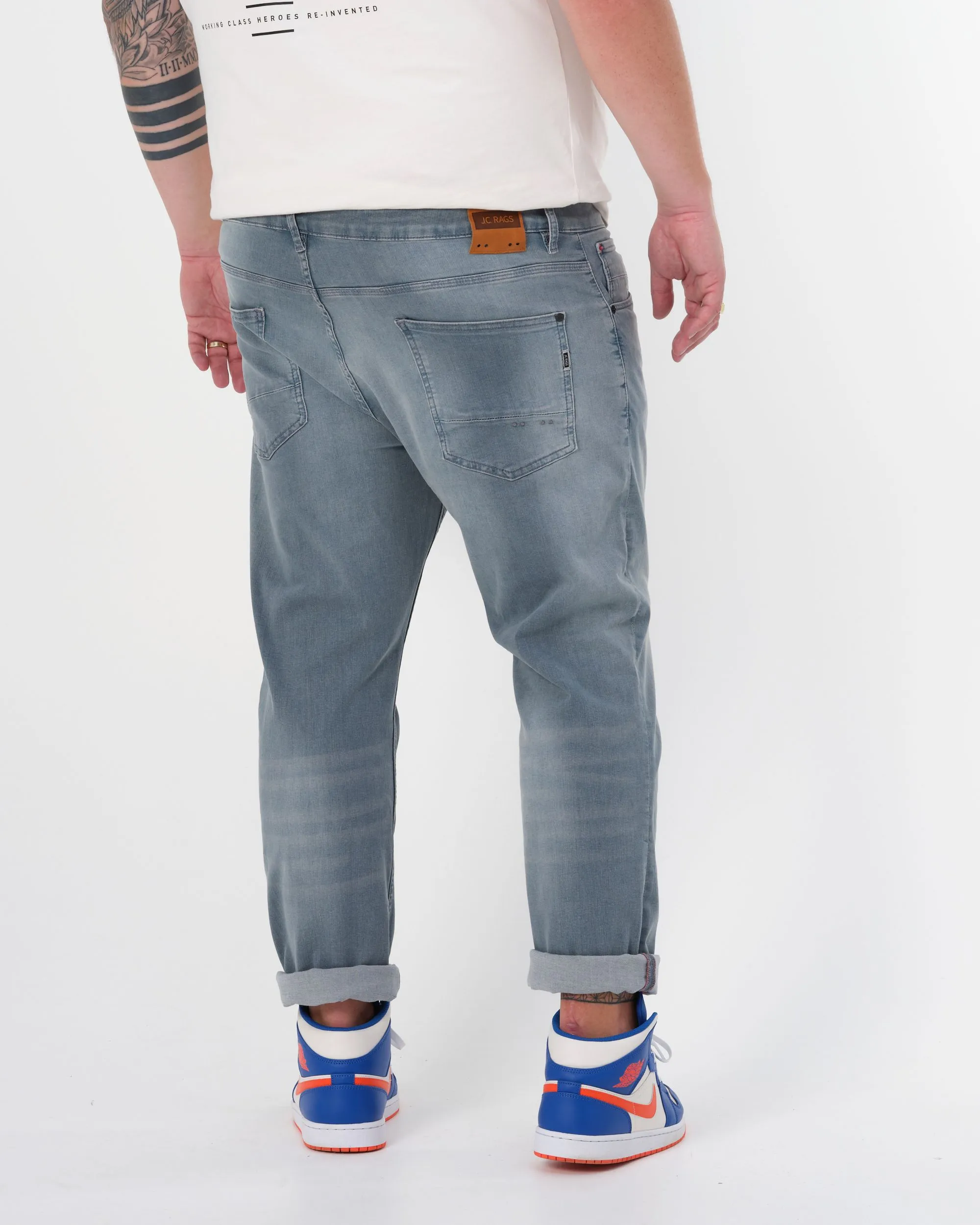 J.C.Rags J.C. Rags Joah Blue Grey Jeans - Afbeelding 5